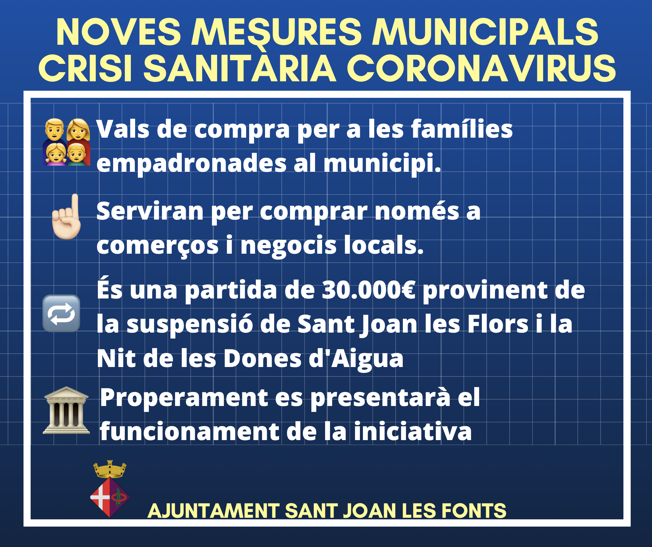 Noves mesures